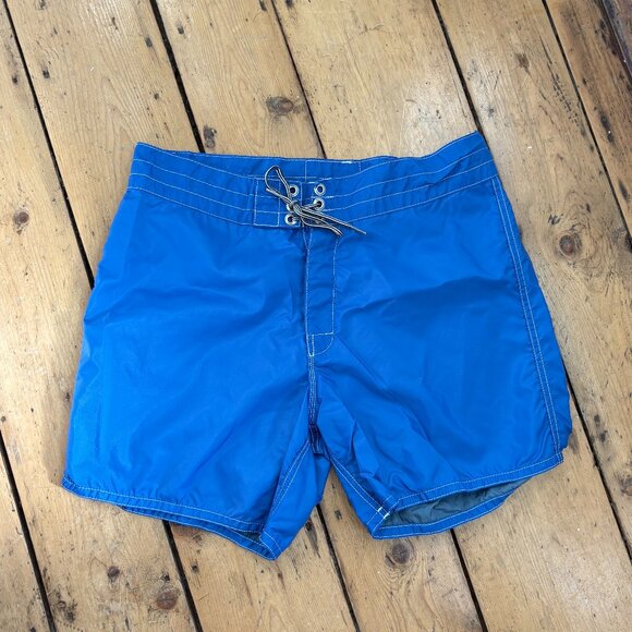 Birdwell Beach Britches Nylon Board Shorts Mens Size 35 - Picture 1 of 5